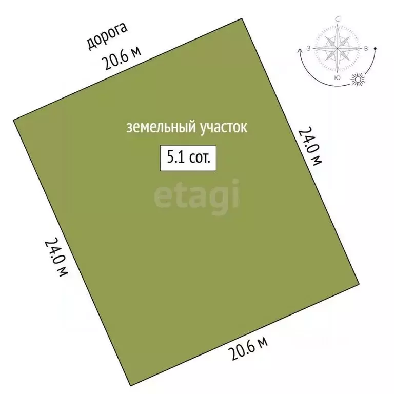 Участок в Свердловская область, Тугулымский муниципальный округ, с. ... - Фото 2