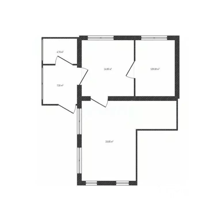 Дом в Брянская область, Брянск пер. Герцена (69 м) - Фото 0