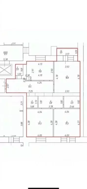 3-к кв. Татарстан, Казань ул. Натана Рахлина, 5 (95.0 м) - Фото 2