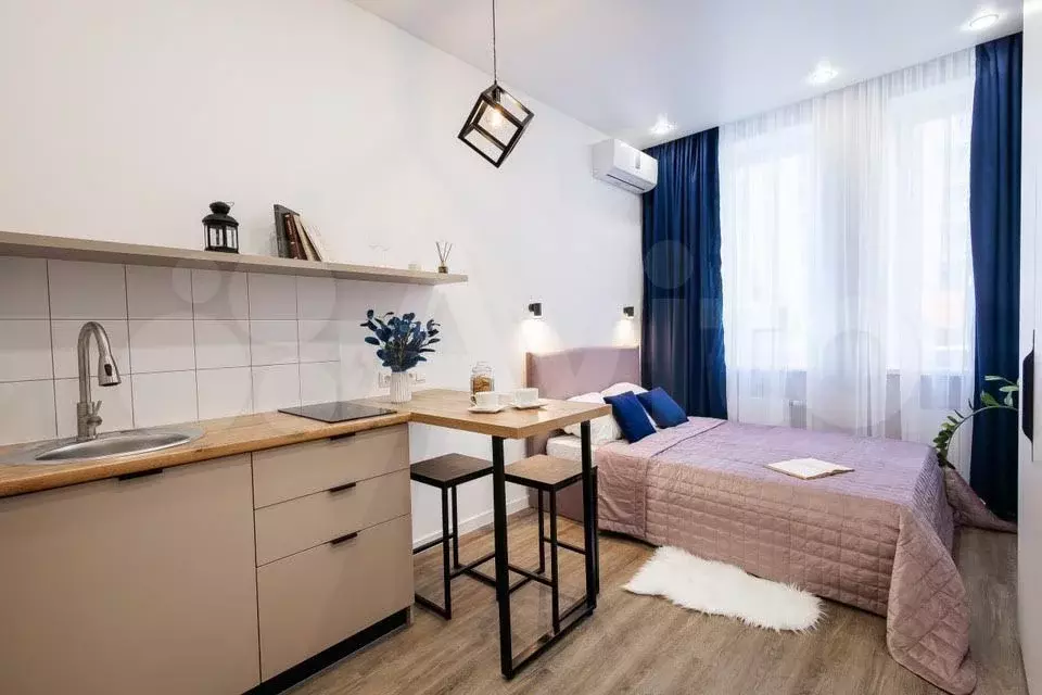 Квартира-студия, 25 м, 2/21 эт. - Фото 1