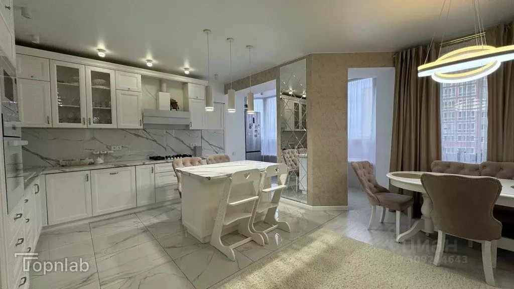 4-к кв. Чувашия, Чебоксары ул. И.П. Прокопьева, 12 (108.9 м) - Фото 1