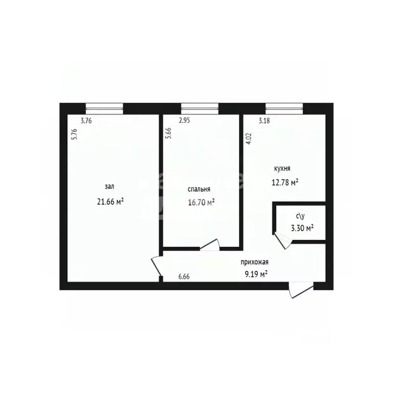 2-к кв. Дагестан, Дербент ул. Сальмана, 91 (70.0 м) - Фото 2