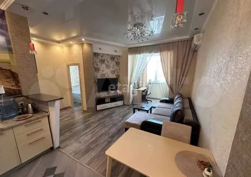 1-к. квартира, 44 м, 7/14 эт. - Фото 1