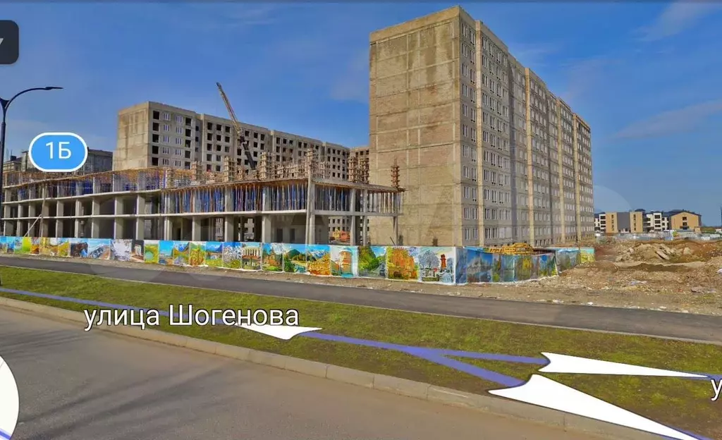 1-к. квартира, 52,1 м, 11/12 эт. - Фото 1