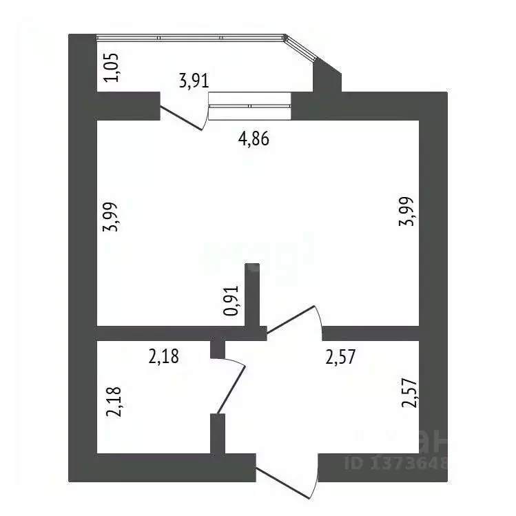 Студия Амурская область, Благовещенск КПП мкр, ул. Гражданская, 27 ... - Фото 1