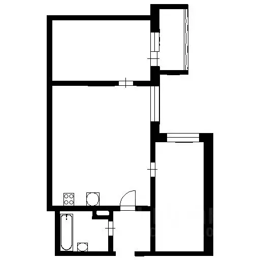 1-к кв. Санкт-Петербург ш. Суздальское, 26к2 (43.8 м) - Фото 2
