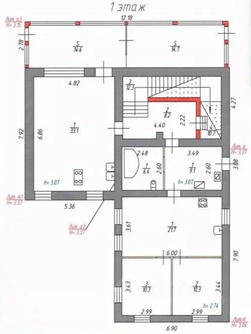 Коттедж в Тульская область, Тула проезд 2-й Яблочкова, 12 (220 м) - Фото 2
