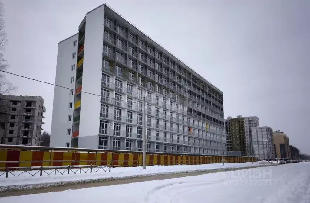 Студия Ярославская область, Ярославль 2-й мкр,  (26.19 м) - Фото 1