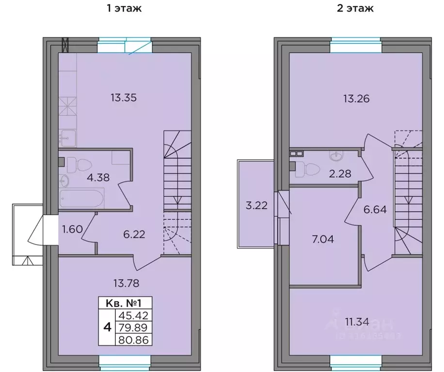 Таунхаус в Ленинградская область, Тосненский район, Федоровское ... - Фото 1