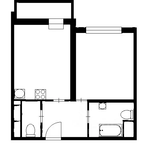 2-к кв. Санкт-Петербург просп. Тореза, 118 (51.0 м) - Фото 2