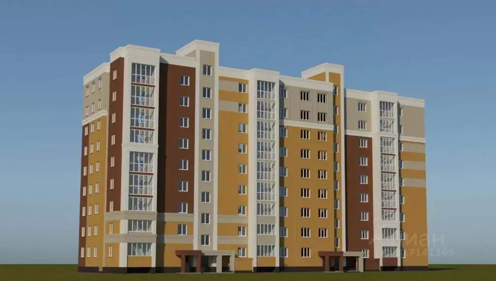 2-к кв. Ивановская область, Иваново Кооперативная ул. (69.53 м) - Фото 1