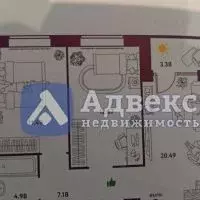 2-к кв. Тюменская область, Тюмень ул. Пархоменко, 119 (62.0 м) - Фото 2