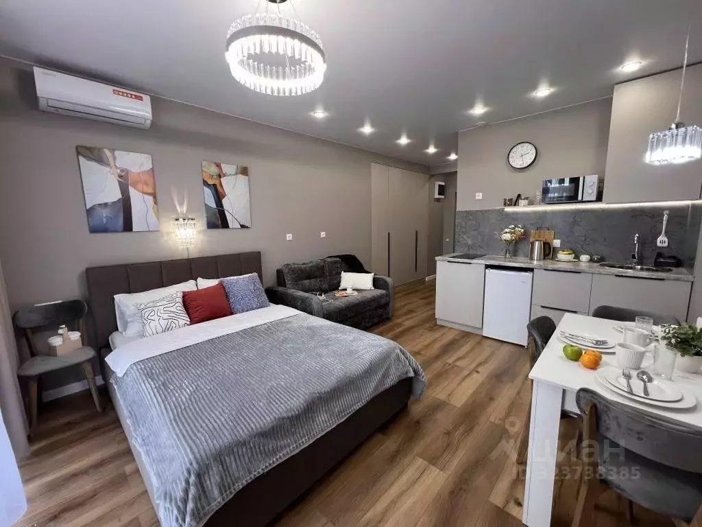 1-к кв. Иркутская область, Иркутск ул. Пискунова, 136 (35.0 м) - Фото 2