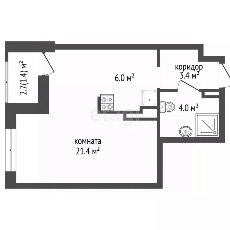 Студия Свердловская область, Екатеринбург ул. 2-я Новосибирская, 12 ... - Фото 1