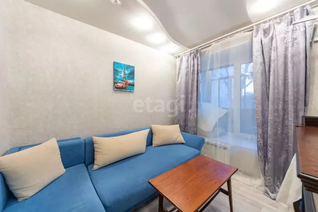 1-к кв. Хабаровский край, Хабаровск Ленинградская ул., 35А (35.0 м) - Фото 0