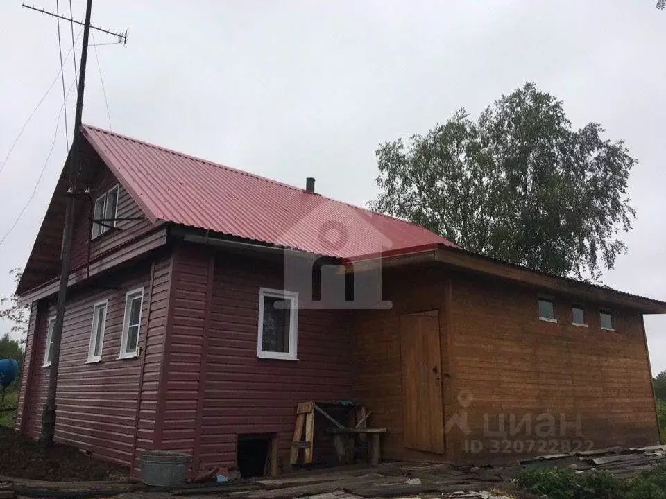 Дом в Вологодская область, Харовский муниципальный округ, д. Угол  (72 ... - Фото 2