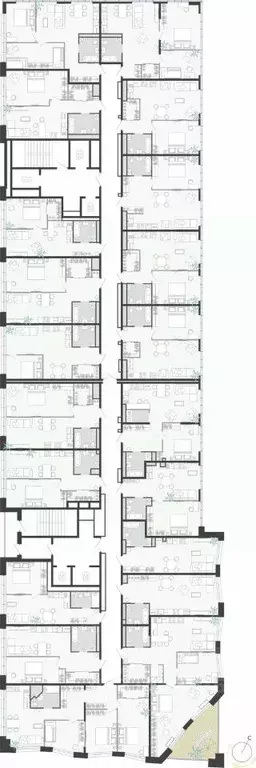 Студия Приморский край, Владивосток ул. Нейбута (37.7 м) - Фото 1