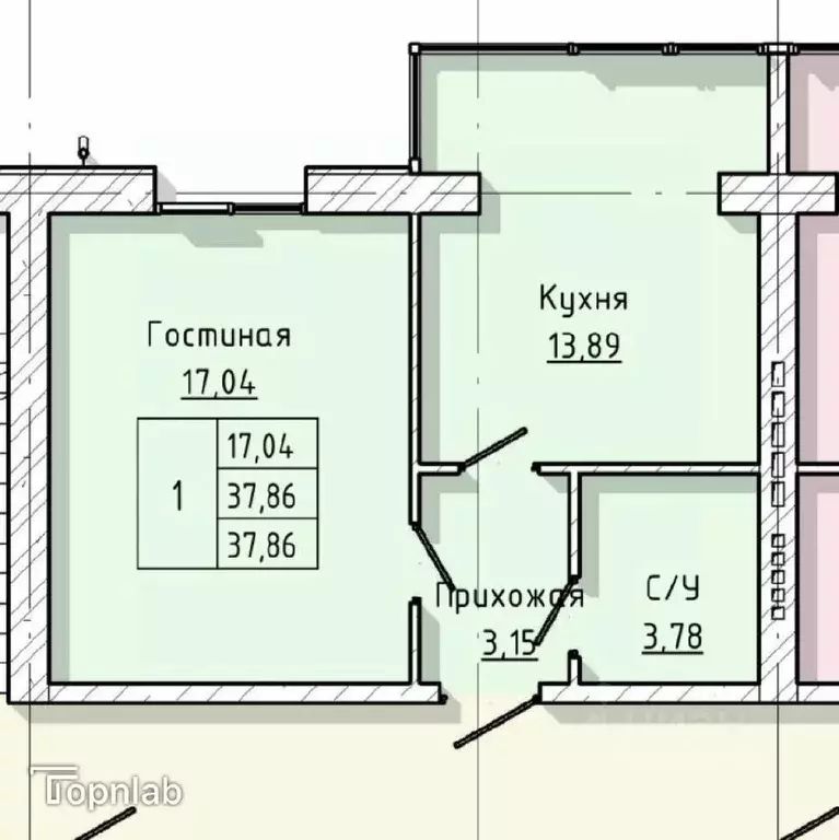 1-к кв. Кабардино-Балкария, Нальчик ул. Солнечная, 8к1 (37.86 м) - Фото 0