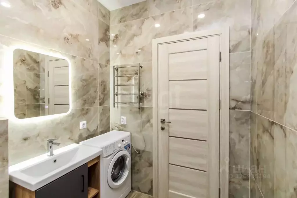 1-к кв. Тюменская область, Тюмень ул. Пожарных и Спасателей, 14 (40.6 ... - Фото 1