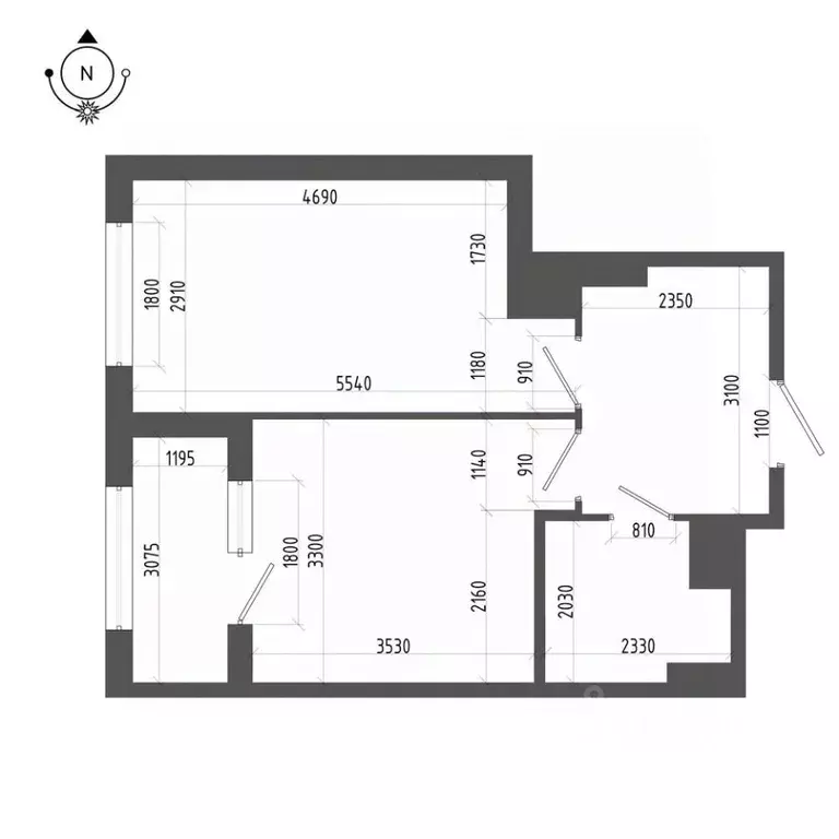 1-к кв. Санкт-Петербург бул. Измайловский, 9 (40.2 м) - Фото 1