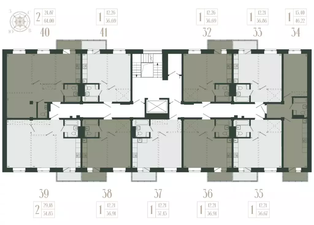 1-к кв. Иркутская область, Иркутский муниципальный округ, с. Мамоны ... - Фото 2