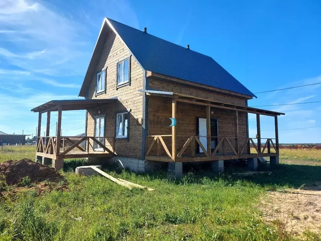 Дом в Башкортостан, Иглинский район, Акбердинский сельсовет, д. ... - Фото 1