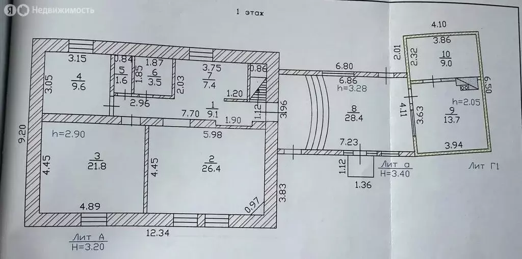 Дом в Абакан, улица Толстого (181.2 м) - Фото 1