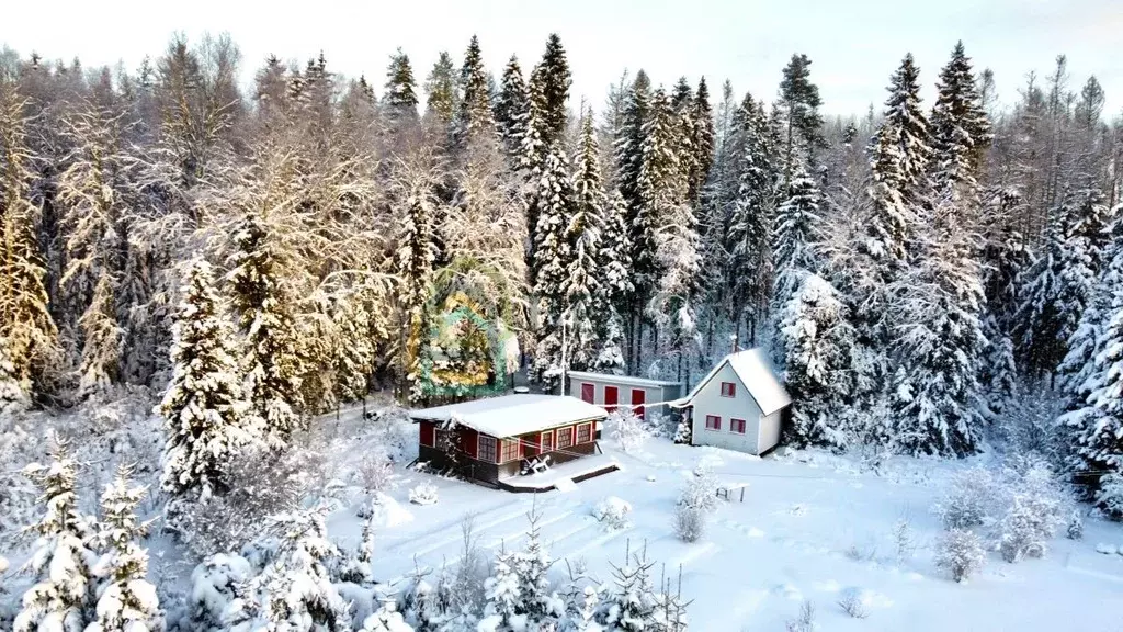 Дом в Ленинградская область, Выборгский район, Первомайское с/пос, ... - Фото 0