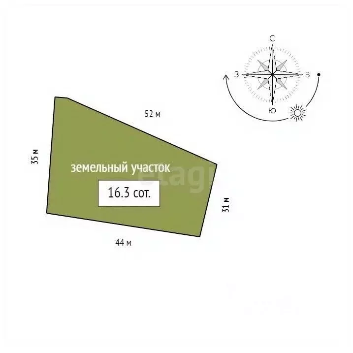 Участок в Красноярский край, Красноярск  (16.3 сот.) - Фото 2