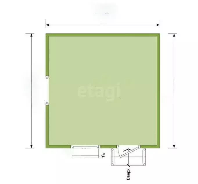 Дом в Казань, садоводческое некоммерческое товарищество Фреон (50 м) - Фото 1