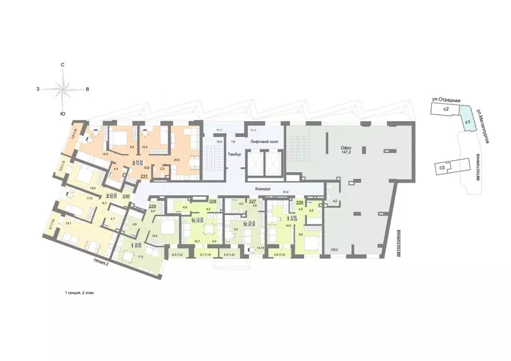 Офис в Свердловская область, Екатеринбург ВИЗ жилрайон, Новый ВИЗ ... - Фото 2