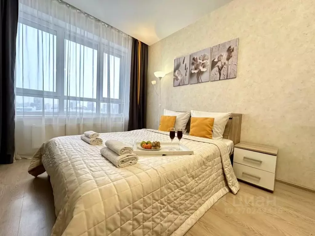1-к кв. Башкортостан, Уфа ул. Рудольфа Нуреева, 10 (48.0 м) - Фото 1