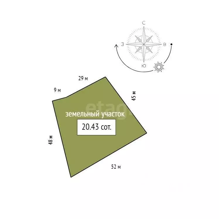 Участок в Иркутская область, Иркутский муниципальный округ, д. ... - Фото 2