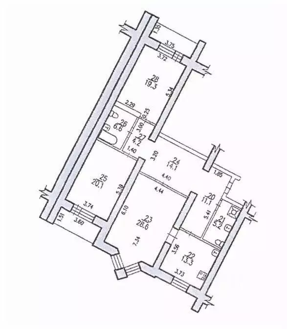 3-к кв. Хабаровский край, Хабаровск ул. Льва Толстого, 15 (122.5 м) - Фото 0
