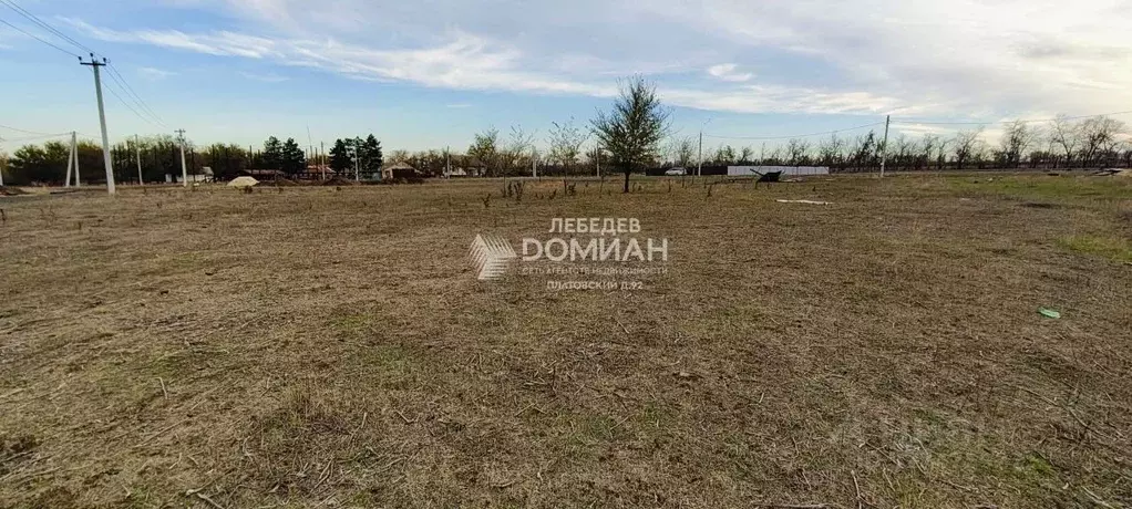 Участок в Ростовская область, Октябрьский район, пос. Персиановский ... - Фото 1