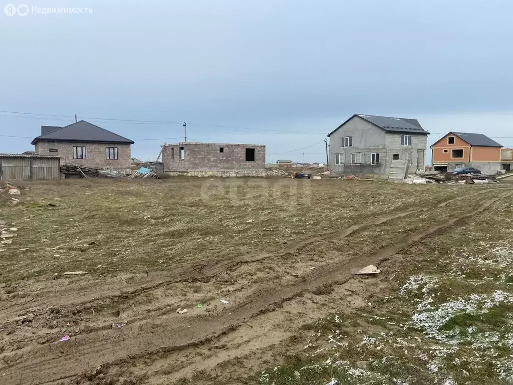 Участок в село Новый Хушет, 3-й микрорайон (6 м) - Фото 2