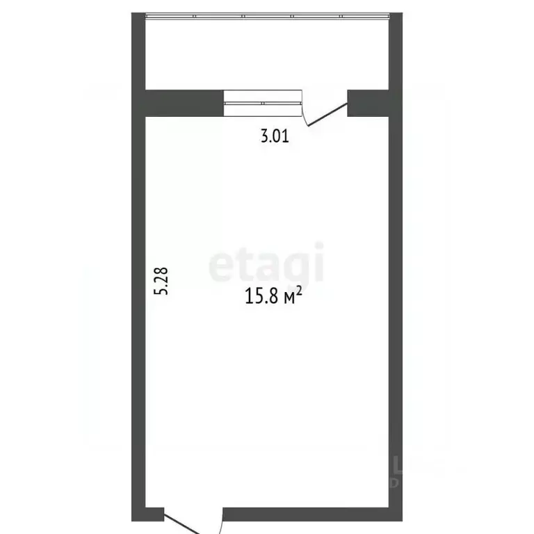 Комната Татарстан, Набережные Челны просп. Вахитова, 18 (14.8 м) - Фото 2