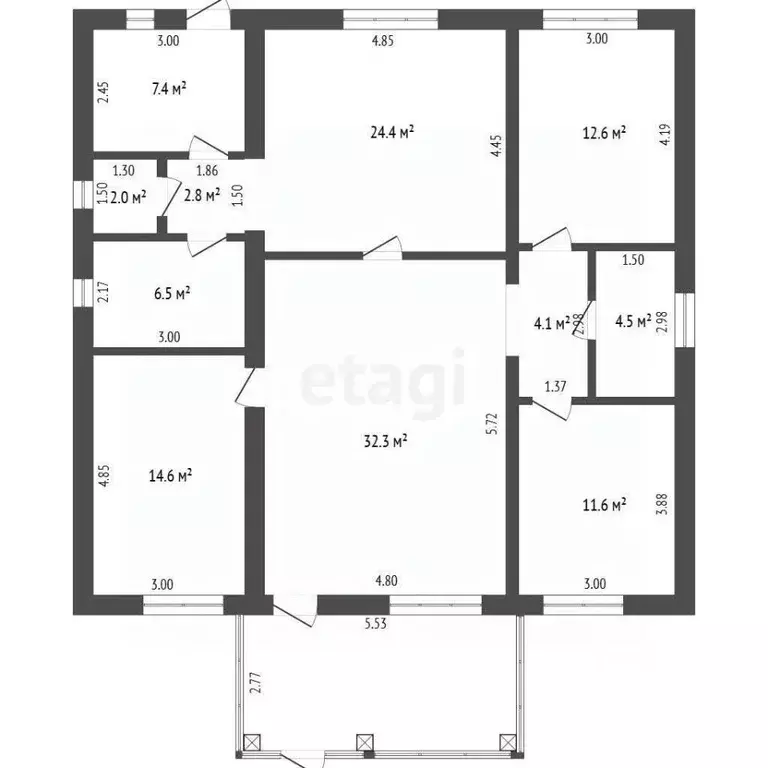 Дом в Ростовская область, Батайск Труд ДНТ, 10-я линия (120 м) - Фото 1