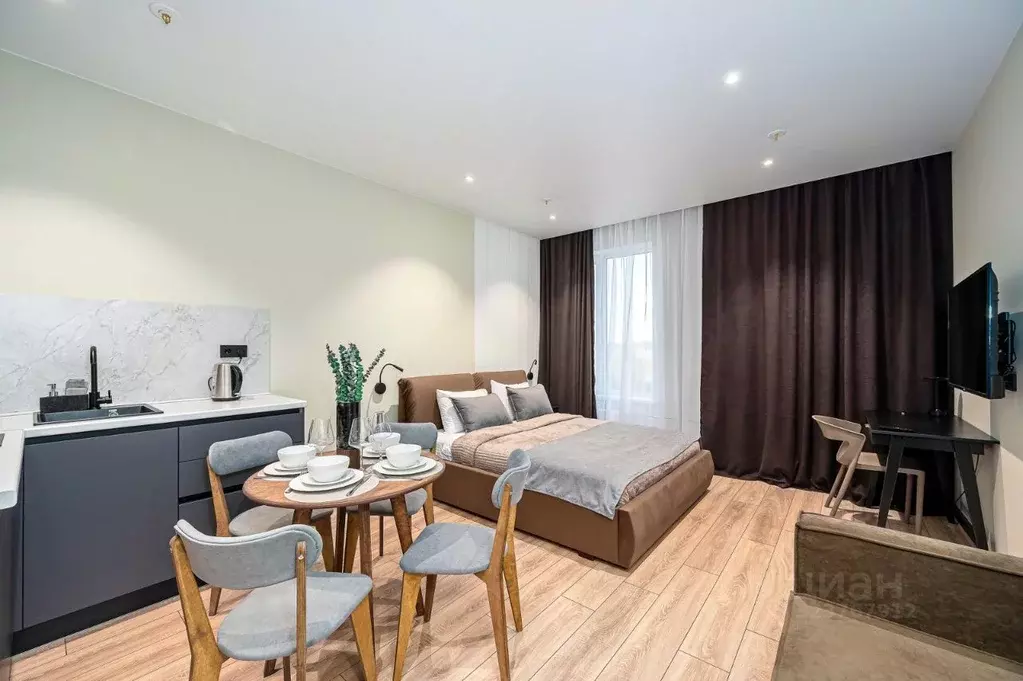 Студия Санкт-Петербург просп. Энергетиков, 8к2 (30.0 м) - Фото 1