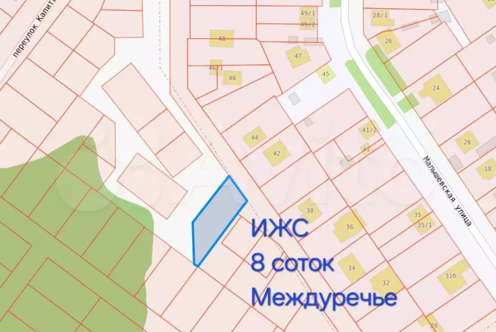 Участок 8 сот. (ИЖС) - Фото 0