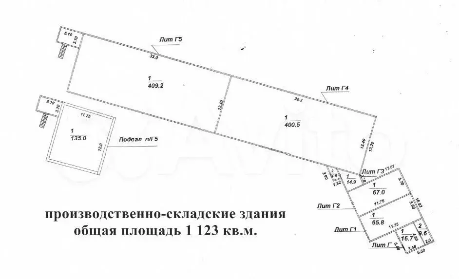 Отапливаемая база / автобаза, 4029 м, 1,2 Га - Фото 1