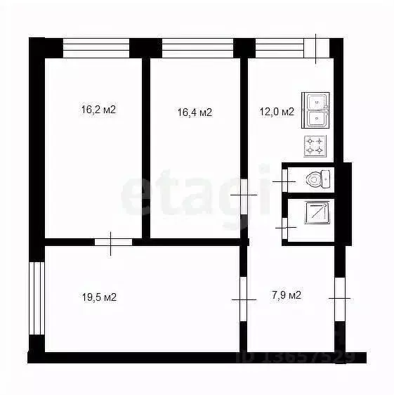 3-к кв. Иркутская область, Иркутск ул. Сурнова, 30/8 (78.9 м) - Фото 0