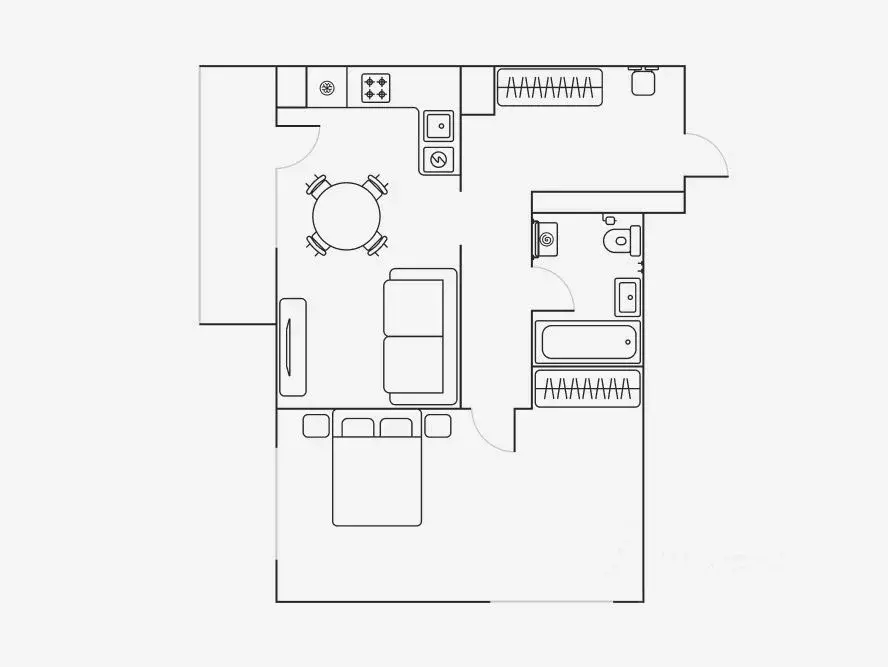2-к кв. Липецкая область, Липецк ул. М.И. Неделина, 4Д (53.0 м) - Фото 2