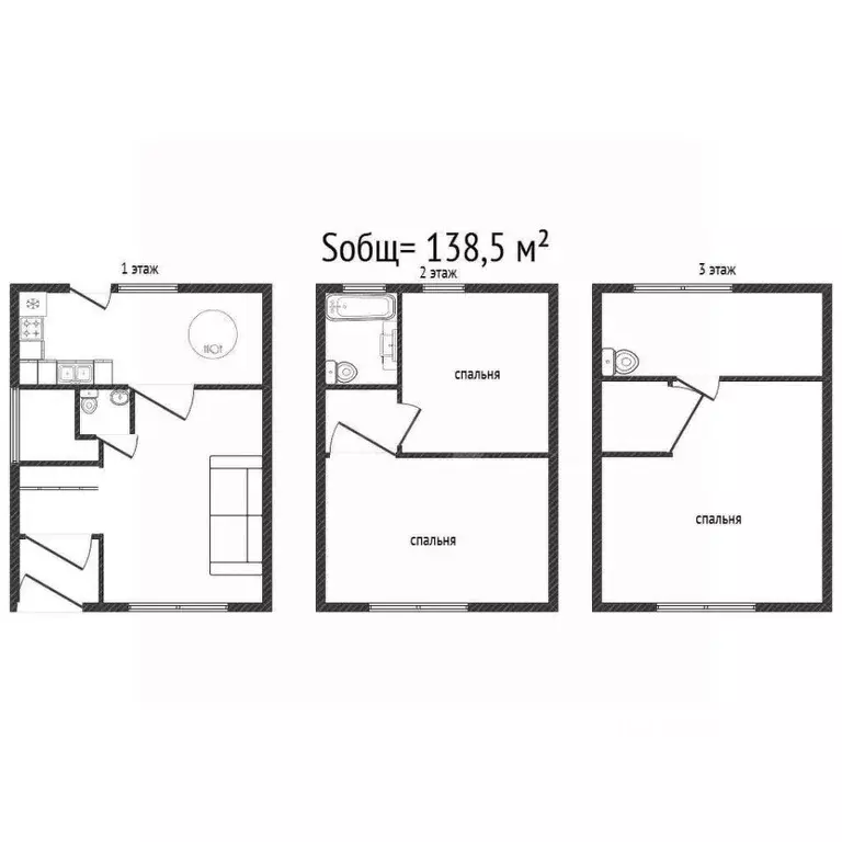 Таунхаус в Новосибирская область, Новосибирский район, с. Толмачево ... - Фото 2