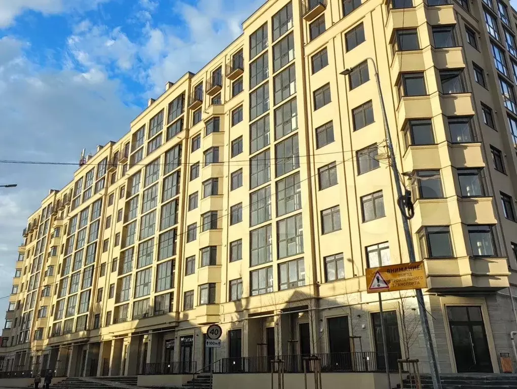 1-к. квартира, 57,8 м, 5/9 эт. - Фото 1