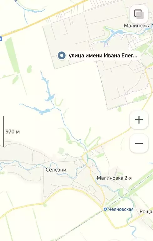 Участок в село Селезни, улица имени Ивана Елегечева, 25 (7.5 м) - Фото 1