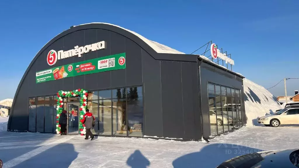 Торговая площадь в Новосибирская область, Маслянино рп ул. Садовая, ... - Фото 1