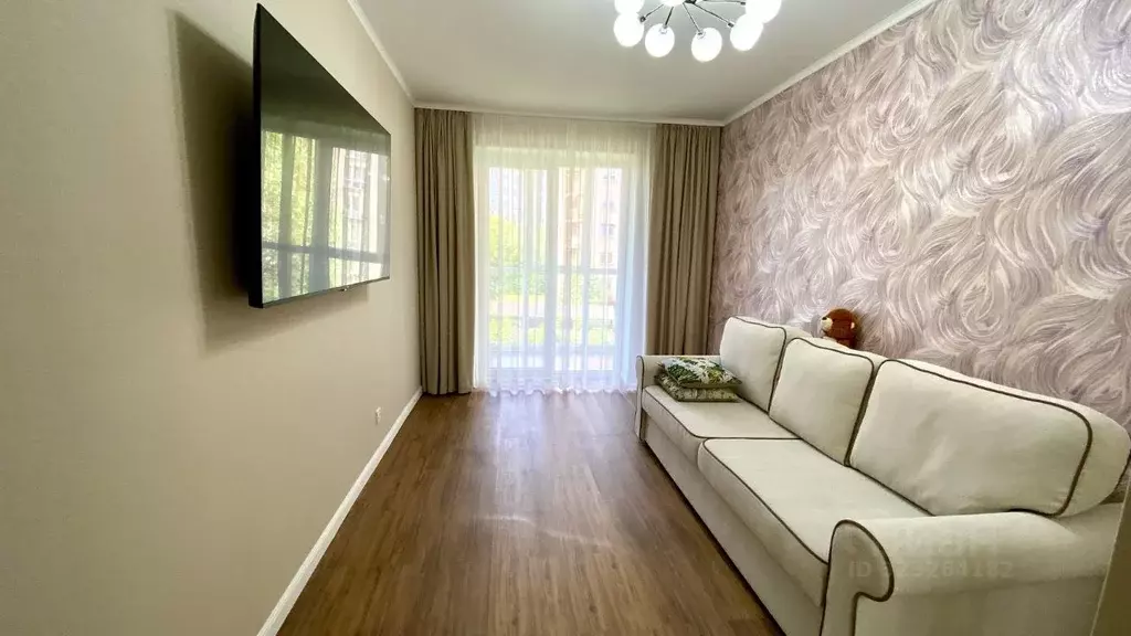 1-к кв. Калининградская область, Калининград ул. Еловая Аллея, 5Ак1 ... - Фото 1