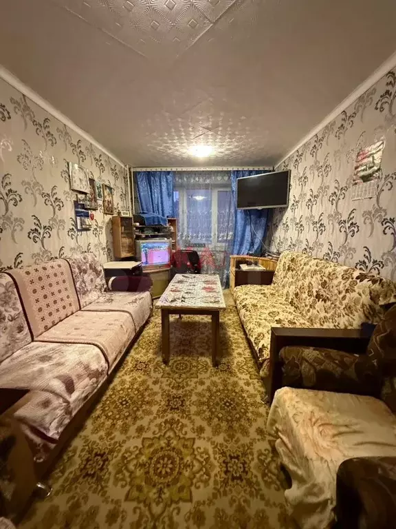 1-к. квартира, 34,4 м, 3/5 эт. - Фото 0