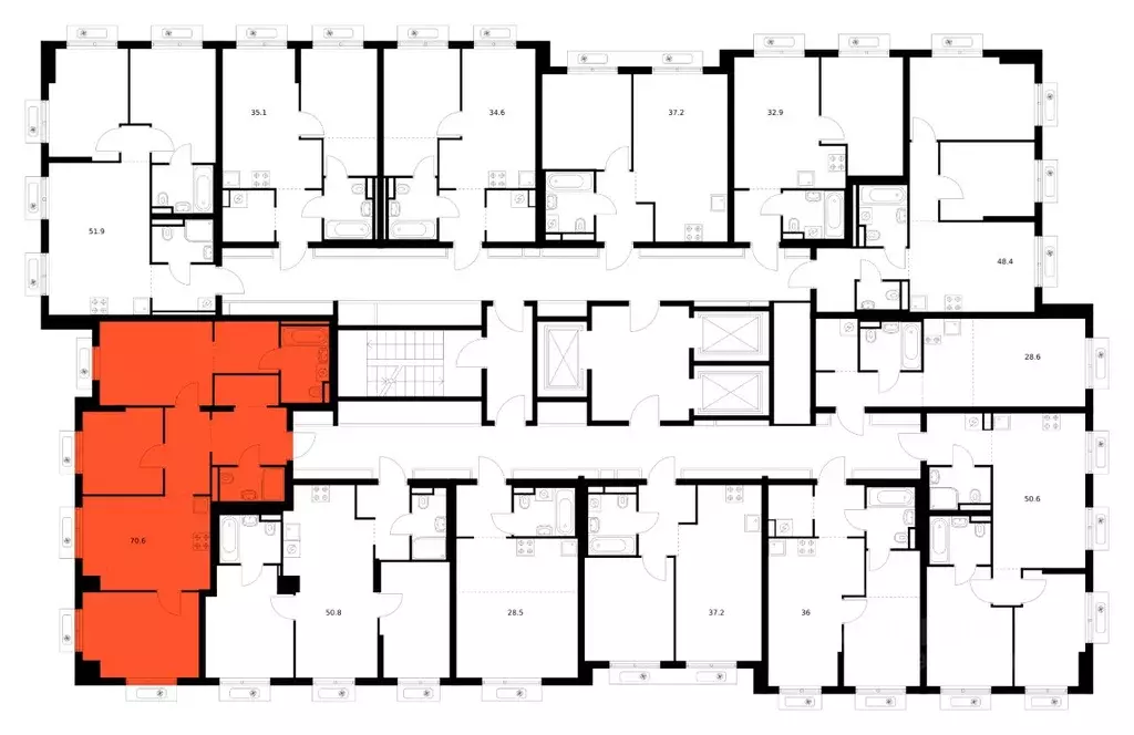 3-к кв. Московская область, Ленинский городской округ, Боброво пгт ... - Фото 2